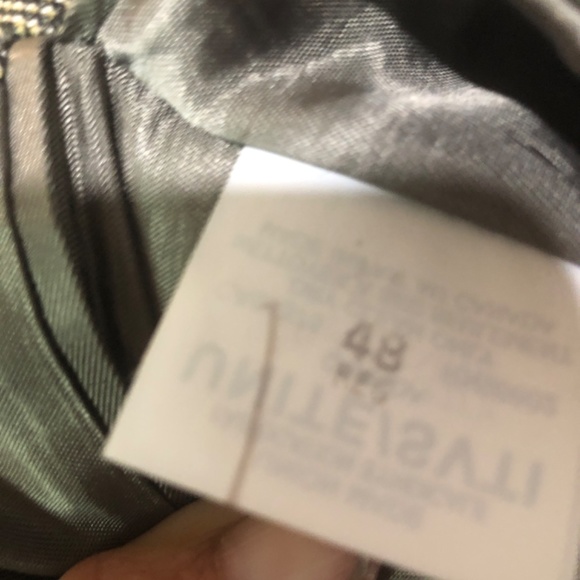 Vintage Designer Oscar De La Renta Men’s Wool and Silk Blazer - Picture 7 of 8